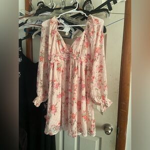 Floral Pink Women's Top
